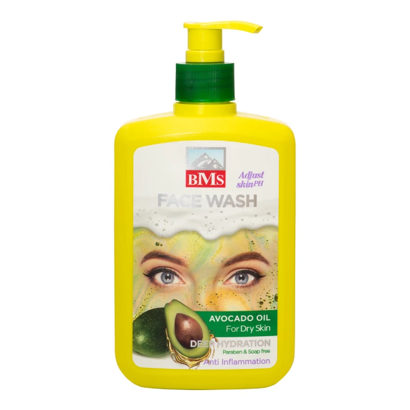 ژل شست شوی بی ام اس پوست خشک